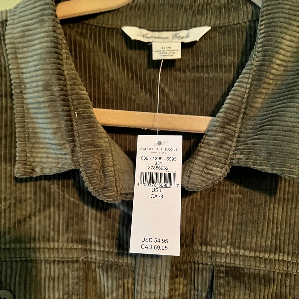 Army green American Eagle dress